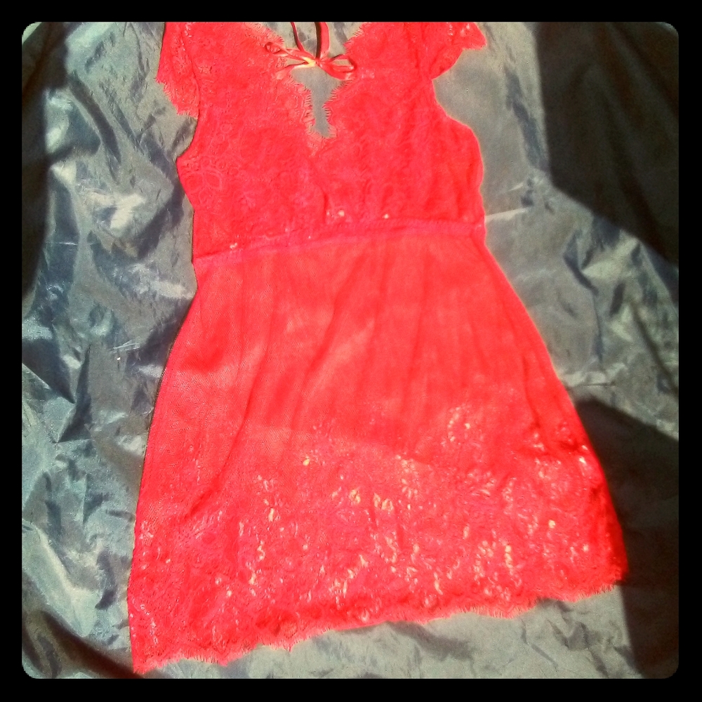 Lace teddy